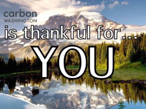 volunteers for carbon washington, Yes on I-732